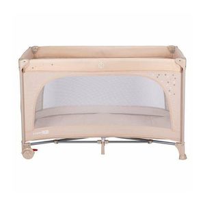 Patut pliabil cu un nivel 120x60 cm FreeON Nook Beige imagine