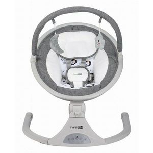 Leagan balansoar FreeOn Elite Grey cu 12 melodii, 5 viteze de balansare si 3 pozitii de reglare a spatarului imagine