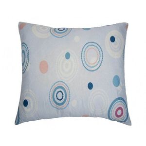 Perna Somnart Circles matlasata din microfibra 70 x 70 cm imagine