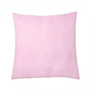 Perna Somnart Belina din microfibra, lavabila la masina, roz 70 x 70 cm imagine