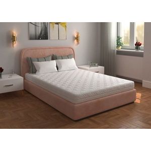 Saltea ortopedica cu spuma poliuretanica 7 zone Somnart 140x200x17 cm imagine