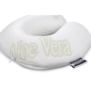 Perna de calatorie Somnart Memory Aloe Vera cu spuma de memorie si husa detasabila imagine