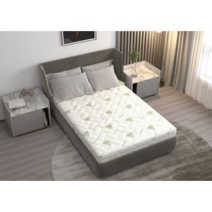 Saltea anatomica cu spuma poliuretanica Somnart Fermimax Aloe Vera 140x200x15 cm imagine