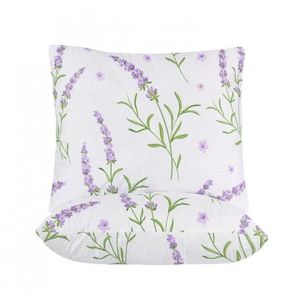 Set 2 perne Somnart Belina lavanda din microfibra, lavabile la masina 60 x 60 cm imagine