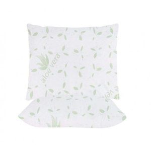 Set 2 perne Somnart Belina Aloe Vera din microfibra, lavabile la masina 60 x 60 cm imagine