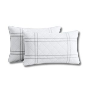 Set 2 perne Somnart Grid confort matlasate 50 x 70 cm imagine