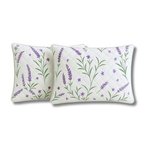 Set 2 perne Somnart Lavanda confort matlasate 50 x 70 cm imagine