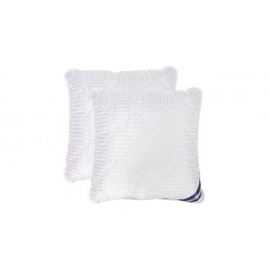 Set 2 perne Somnart matlasate din microfibra striata 70 x 70 cm imagine