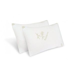 Set 2 perne Somnart Bamboo Memory cu husa detasabila din bambus 50 x 70 cm imagine