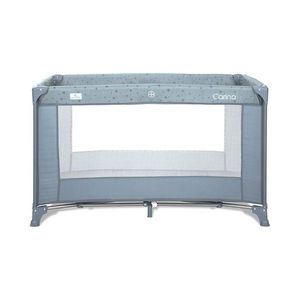 Patut pliabil pentru copii Carina Blue Stars cu geanta de transport imagine