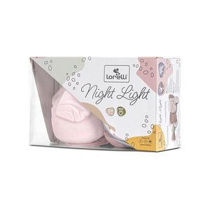 Lampa de veghe Lorelli Pink Elephant cu proiectie cer instelat si melodii imagine