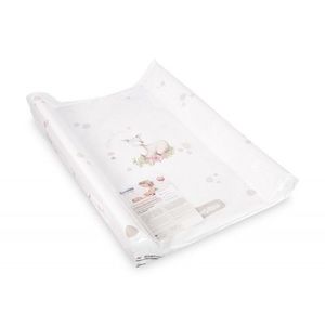 Saltea de infasat Sensillo Pastel Doe 70x49 cm cu intaritura, margine de protectie antirasturnare si suprafata impermeabila imagine