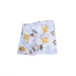 Cearsaf patut 120x60 cm bumbac model albinute imagine