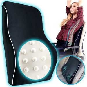 Perna ortopedica lombara completa Suporto Neagra imagine