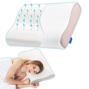 Perna de dormit ergonomica hipoalergenica Suporto Tencel Lyocell imagine