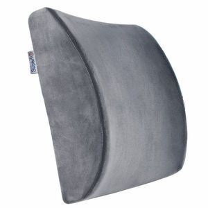Perna ortopedica lombara din spuma cu memorie Somnart Gri imagine