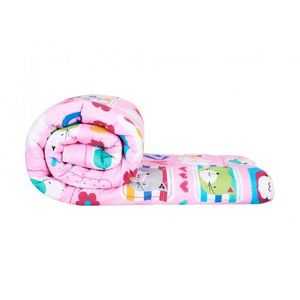 Pilota din bumbac Somnart cu imprimeu pisicute 200 x 220 cm, 300 gsm imagine