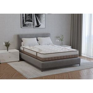 Saltea cu arcuri caramel dream Pocket Multilayer 160x200x20 cm imagine