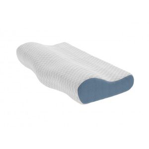 Perna ergonomica Memory Somnia 3D Air Mesh cu sustinere pentru gat si cap, 30 x 50 cm imagine
