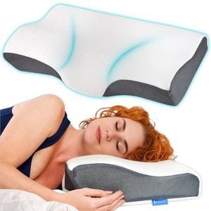 Perna anatomica si ortopedica cu suport cervical din spuma cu memorie Suporto imagine