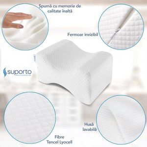 Set 2 perne pentru genunchi Suporto Classic imagine