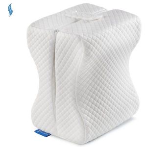 Perna ortopedica pentru picioare si genunchi Suporto Duo Alb din spuma cu memorie imagine
