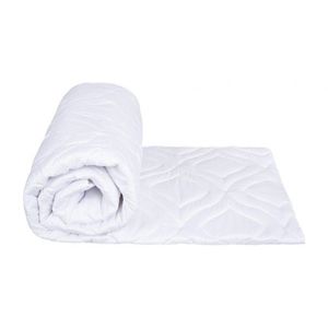 Pilota de vara Somnart Belina din microfibra, lavabila alba 180 x 200 cm imagine