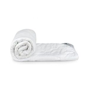 Pilota Somnart baby din microfibra alba 100 x 140 cm imagine