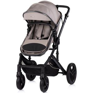 Carucior transformabil 2 in 1 pentru copii Chipolino Amore Latte cu suspensii, sezut reversibil, accesorii, greutate suportata 22 kg imagine