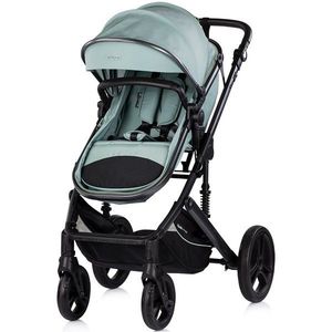 Carucior transformabil 2 in 1 pentru copii Chipolino Amore Matcha cu suspensii, sezut reversibil, accesorii, greutate suportata 22 kg imagine