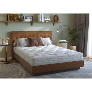 Saltea din spuma poliuretanica Somnart HypoallergenicMed Antibacteria 90 x 200 x 18 cm cu husa detasabila imagine