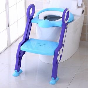 Reductor toaleta cu scara Stair Potty Blue imagine