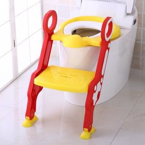 Reductor toaleta cu scara Stair Potty RedYellow imagine