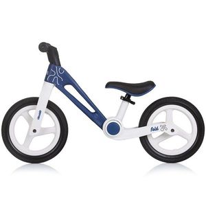 Bicicleta pliabila pentru copii Chipolino Fold X Navy fara pedale, 12 inch, greutate suportata 25 kg, scaun reglabil pe inaltime imagine