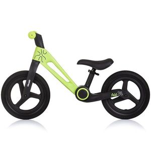 Bicicleta pliabila pentru copii Chipolino Fold X Green fara pedale, 12 inch, greutate suportata 25 kg, scaun reglabil pe inaltime imagine