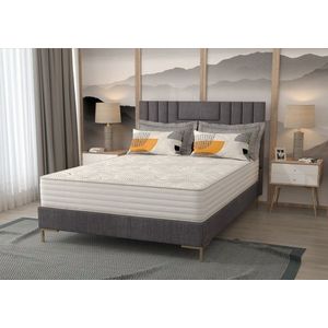 Saltea cu arcuri Silver Protect 4 hotel 180x200x25 cm ortopedica imagine