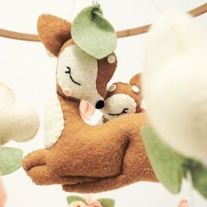 Carusel pentru patut cu brat de prindere Neno Rosi imagine