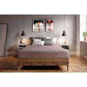 Saltea cu memorie si arcuri individuale Somnart Supreme Pocket Multilayer 140x200x24 cm husa detasabila imagine