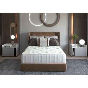 Saltea cu memorie Somnart Memory Ultimate 120 x 200 x 24 cm cu husa cu Aloe Vera imagine