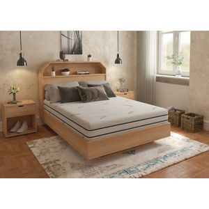 Saltea cu memorie Somnomed Antiacaria 160x200x20 cm husa cu tratament antiacarian imagine