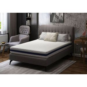 Saltea cu memorie Somnart Optimax Memory 120x200x18 cm husa 3D detasabila si lavabila imagine