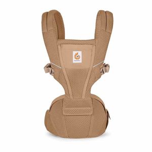 Marsupiu Alta Hip Ergobaby 4 luni-4 ani Ergobaby Camel Brown 5.5-20.4 kg imagine