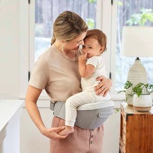 Marsupiu Alta Hip Ergobaby 4 luni-4 ani Ergobaby Pearl Grey 5.5-20.4 kg imagine