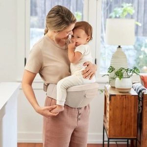 Marsupiu Alta Hip Ergobaby 4 luni-4 ani Ergobaby Natural Beige 5.5-20.4 kg imagine