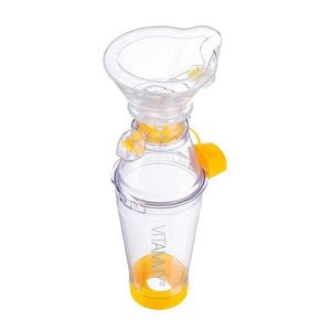 Camera de inhalare Vitammy Tube 2 cu masca pentru copii 1-5 ani, capacitate de 198 ml, materiale de calitate si sigure, fara BPA si latex imagine