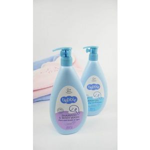 Gel de baie pentru copii Bebble, cu extract de musetel, calendula si D-panthenol, cantitate 400 ml imagine