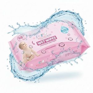 Servetele umede Bocioland, cu 99 apa, extract de aloe vera, pachet 60 bucati imagine