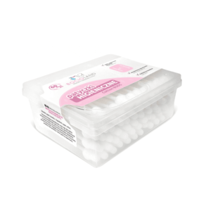 Betisoare de urechi Bocioland, 60 buc cu protectie pentru bebelusi si copii imagine