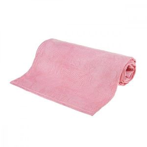 Scutec multifunctional din fibra de bambus pentru copii Bocioland Pink, absorbtie superioara, dimensiune 120 x 120 cm imagine