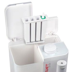 Irigator bucal Little Doctor Aquajet LD-A9, 400-1800 impulsuri pe minut, 4 duze incluse si maner ergonomic Soft-Touch imagine